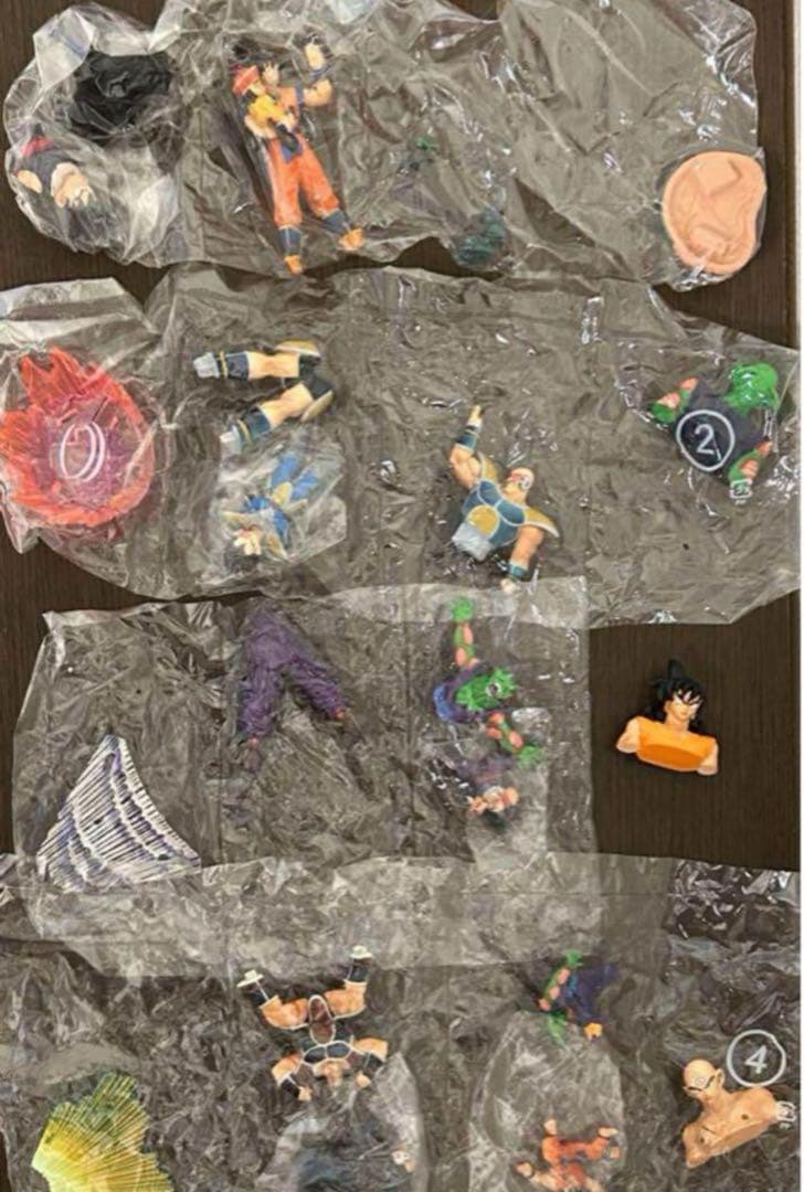 ドラゴンボールカプセルネオ 激闘総集編 全種彩色セット