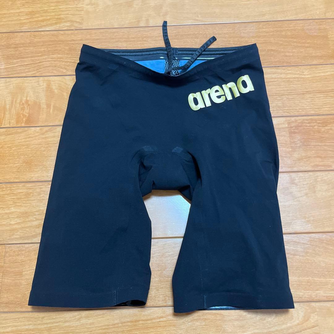 アリーナ 競泳水着 メンズ カーボンエアスクエア SSサイズ ⑤