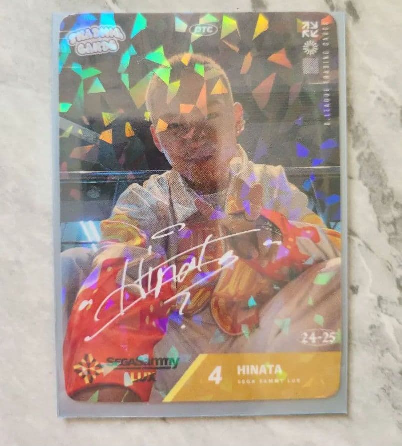 HINATA Dリーグ SEGASAMMY LUX　キラカード　トレカ