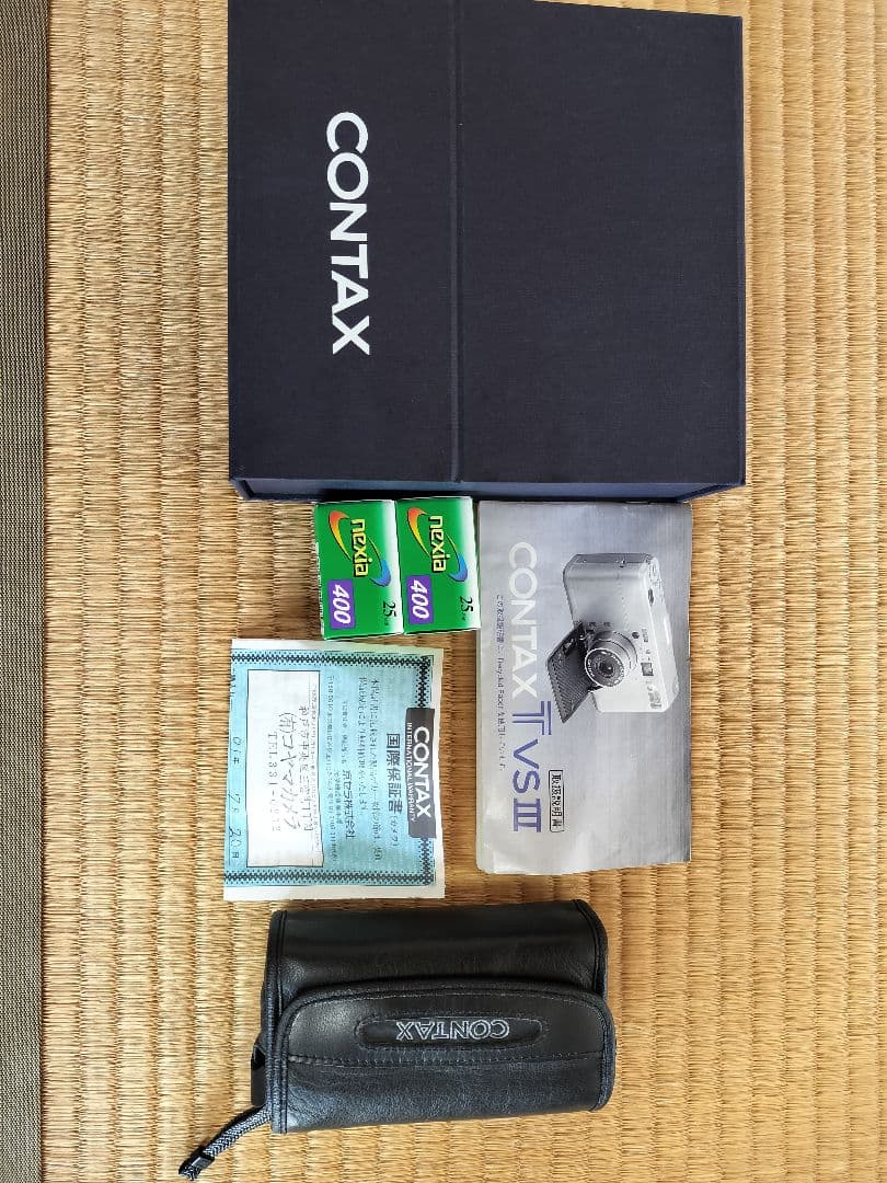 CONTAX TVS III シルバー 本体+付属品