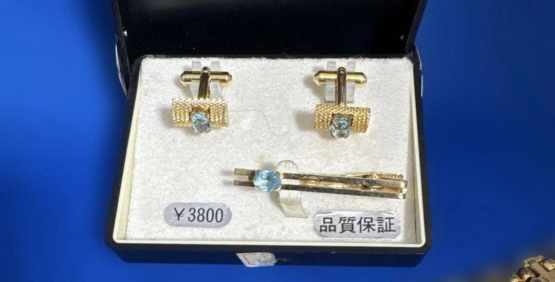 【遺品整理】金色のジュエリーセット