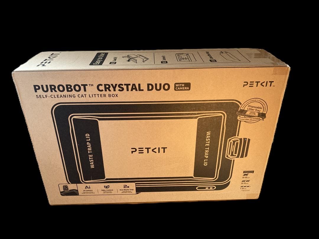 【30％引き】PETKIT 猫用自動トイレ スマホ管理 センサー付き