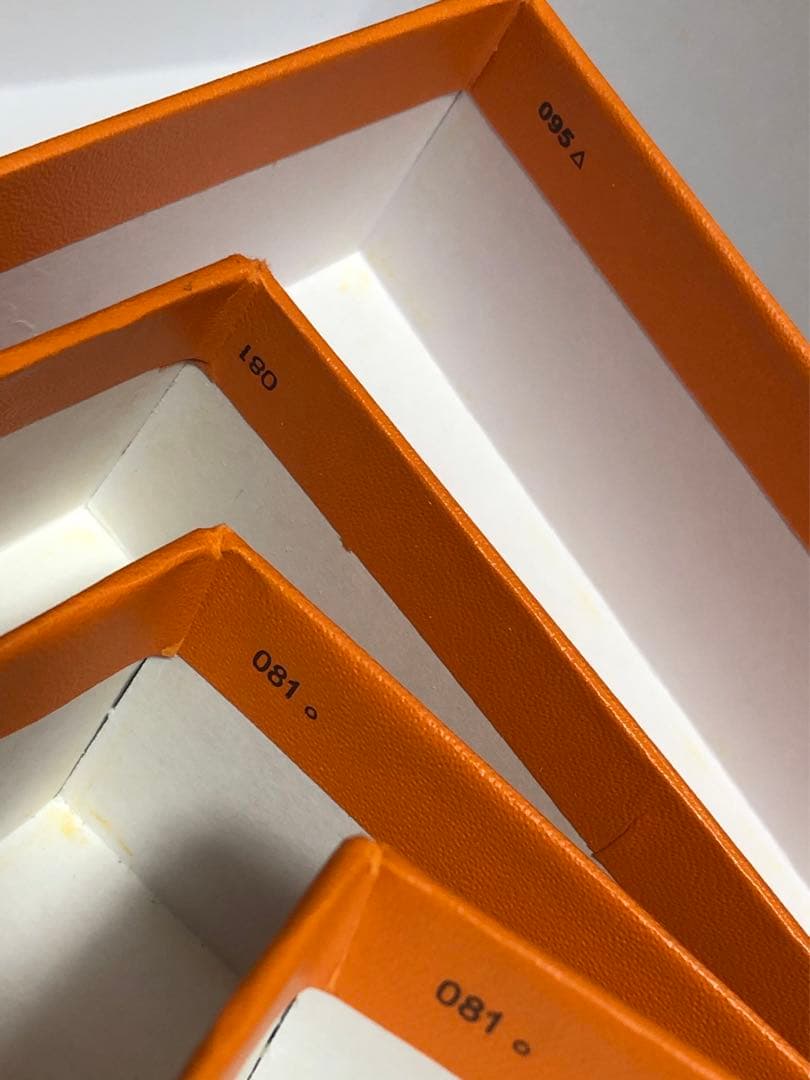 エルメス　バーキン25 ガーデンパーティー30 空箱ナンバー095 、081