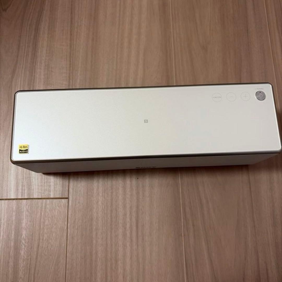 美品　SONY SRS-ZR7 ワイヤレススピーカー 2017年製 ホワイト