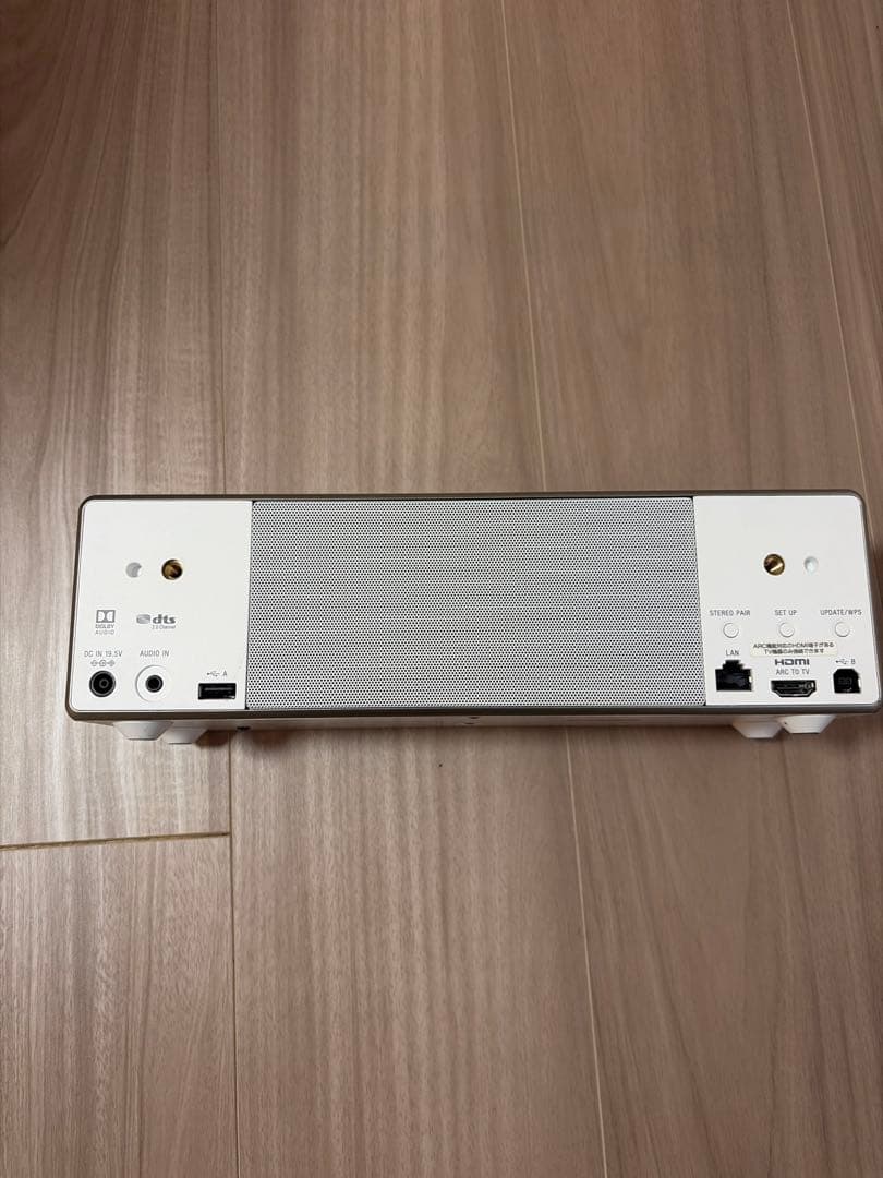 美品　SONY SRS-ZR7 ワイヤレススピーカー 2017年製 ホワイト