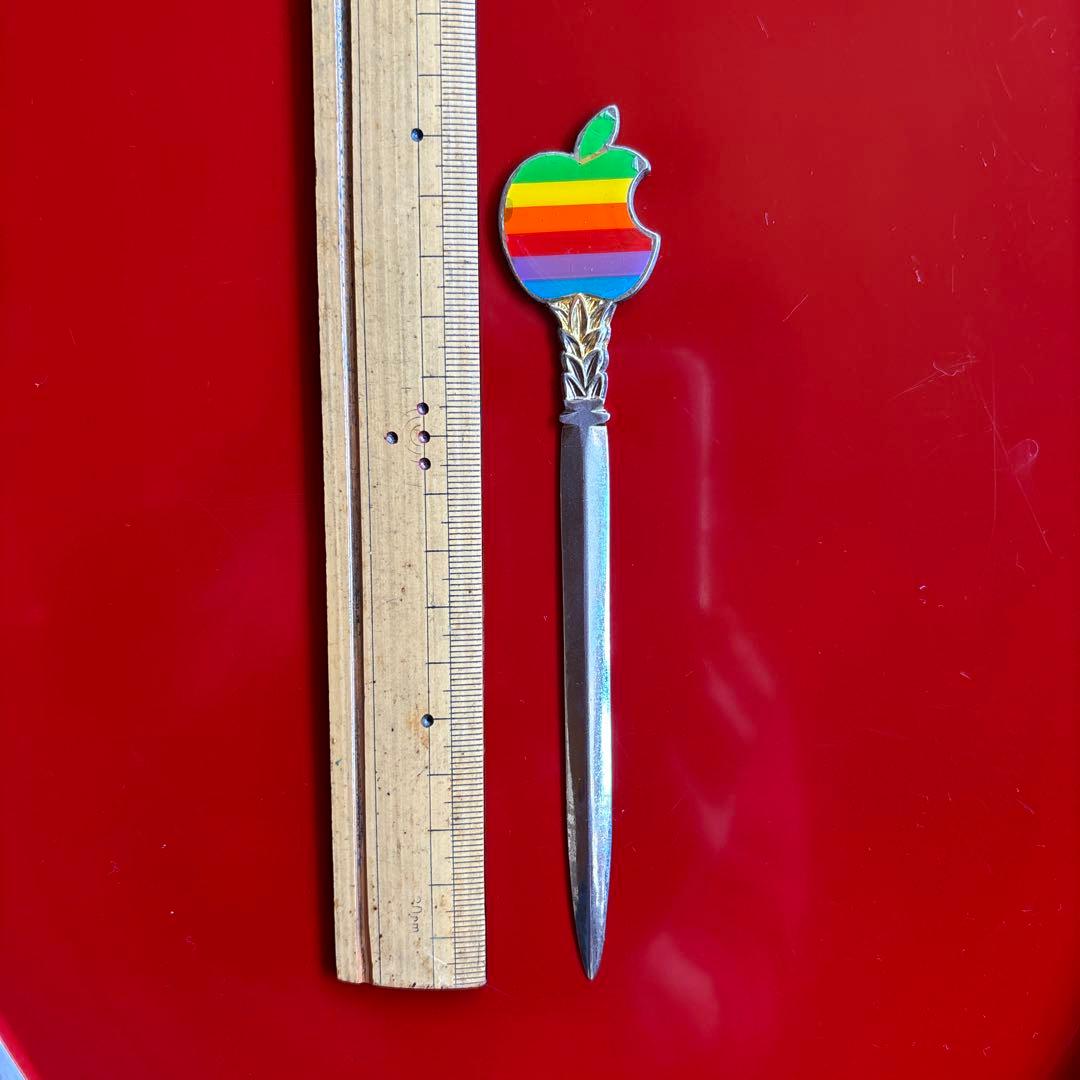アップル　ノベルティ　ペーパーナイフ　レア