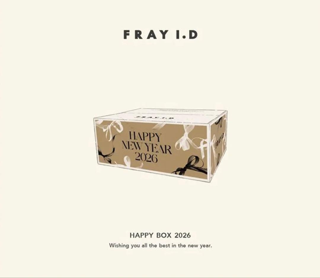 ルームウェア・パジャマ FRAY I.D HAPPY BOX 2026