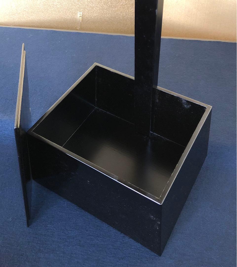 《R》茶道具 短檠 青楽 雀瓦 和楽 燭台 夜咄 灯火具 元箱 251225か3