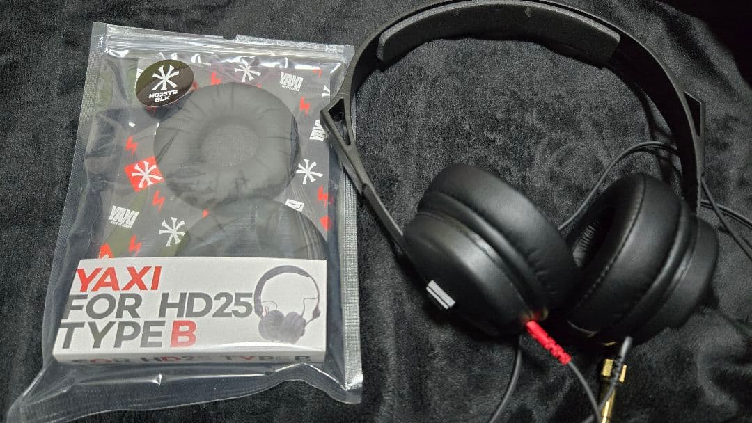 ヘッドホン Sennheiser HD25 light + YAXI HD25 TypeB
