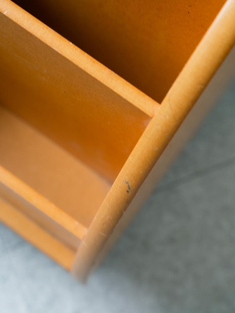 vintage キャスター マガジンラック 収納ワゴン サイドテーブル モダン