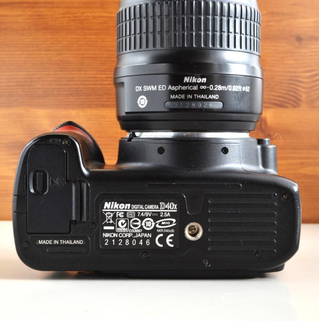 動作確認済 Nikon D40x 18-55mm VRデジタル一眼レフカメラ