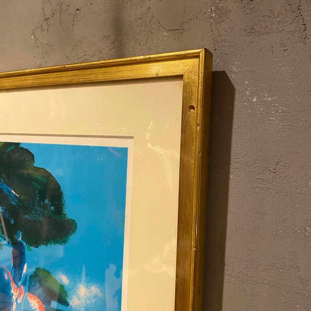 ポールギヤマン Arbre au Bois de Boulogne リトグラフ