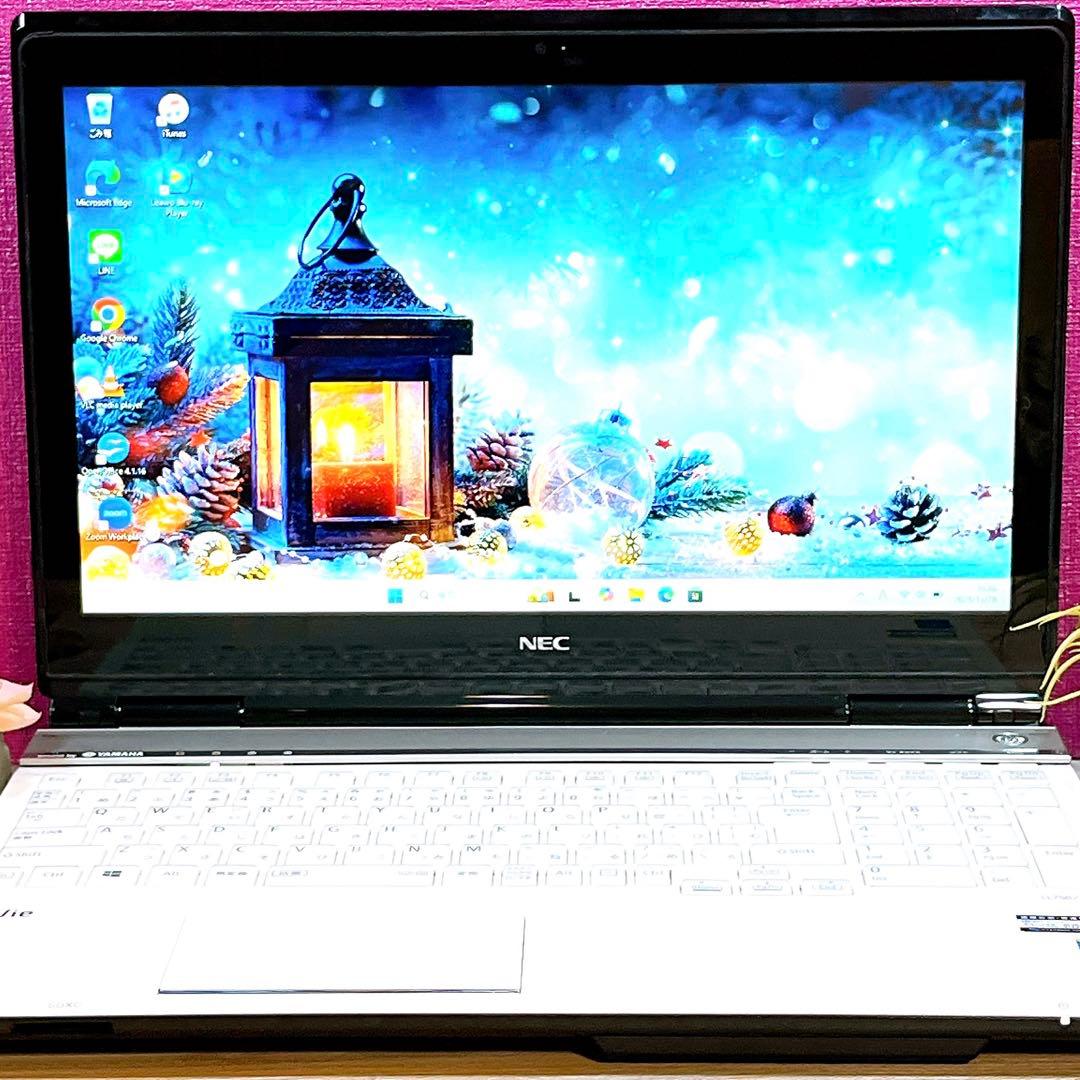 Corei7メモリ8G✨Win11✨すぐ使えるノートパソコン✨カメラ✨ブルーレイ