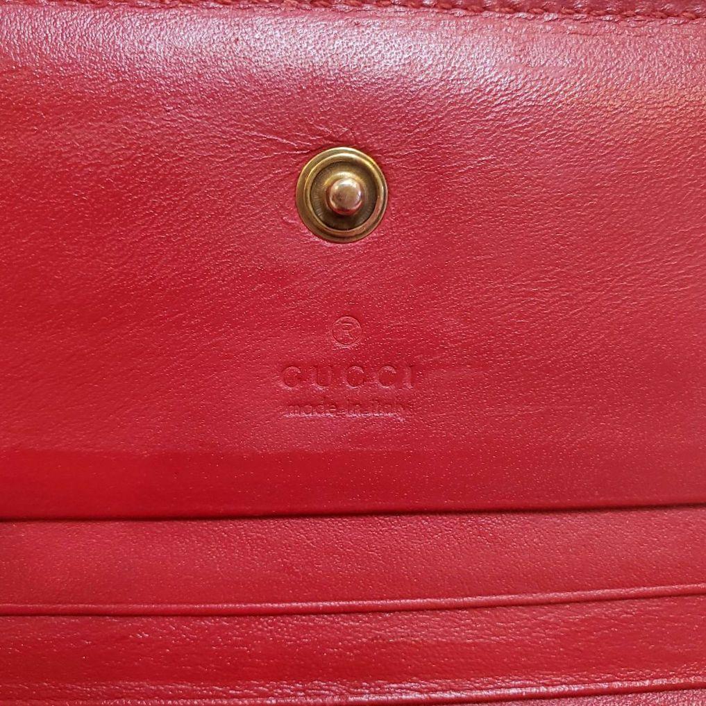 極美品 GUCCI　さくらんぼ　GGスプリーム　レザー　チェリー