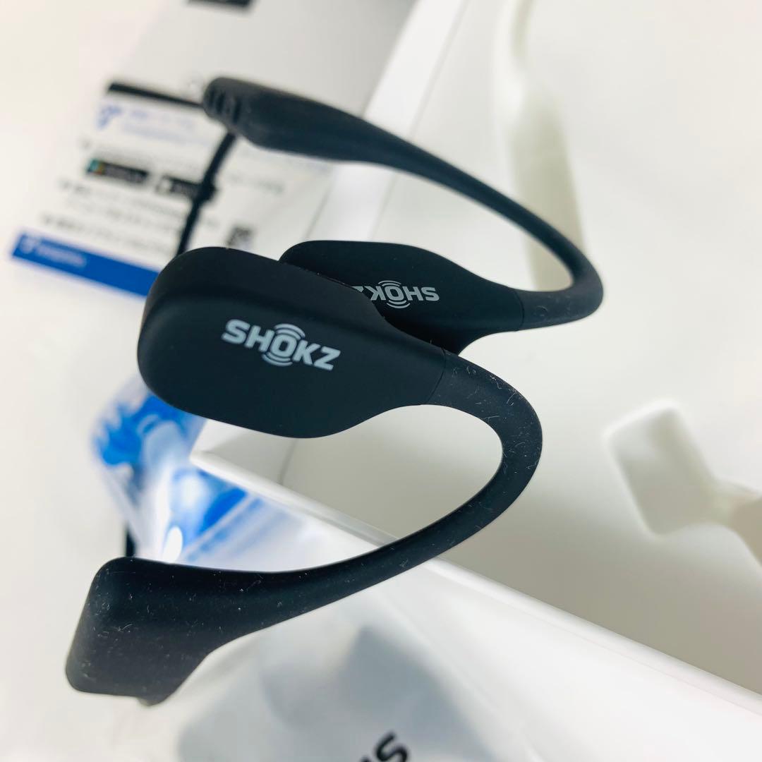 SHOKZ OpenSwim S700 骨伝導イヤホン ブラック｜美品