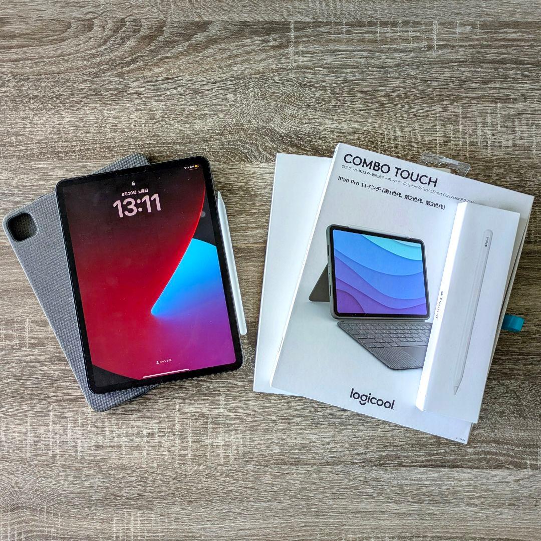 iPad pro 11 第2世代 ApplePencil&COMBOTOUCH付