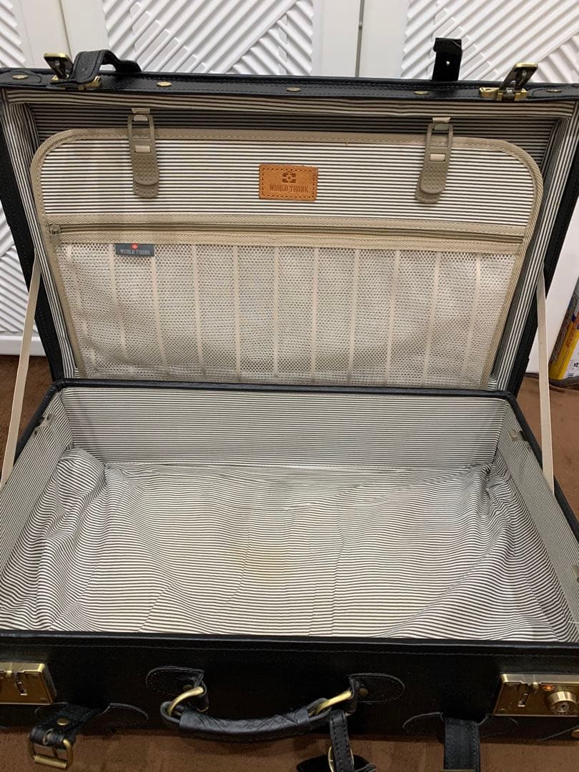 【WORLD TRUNK】キャリーケース バック トランク　ブラック 黒