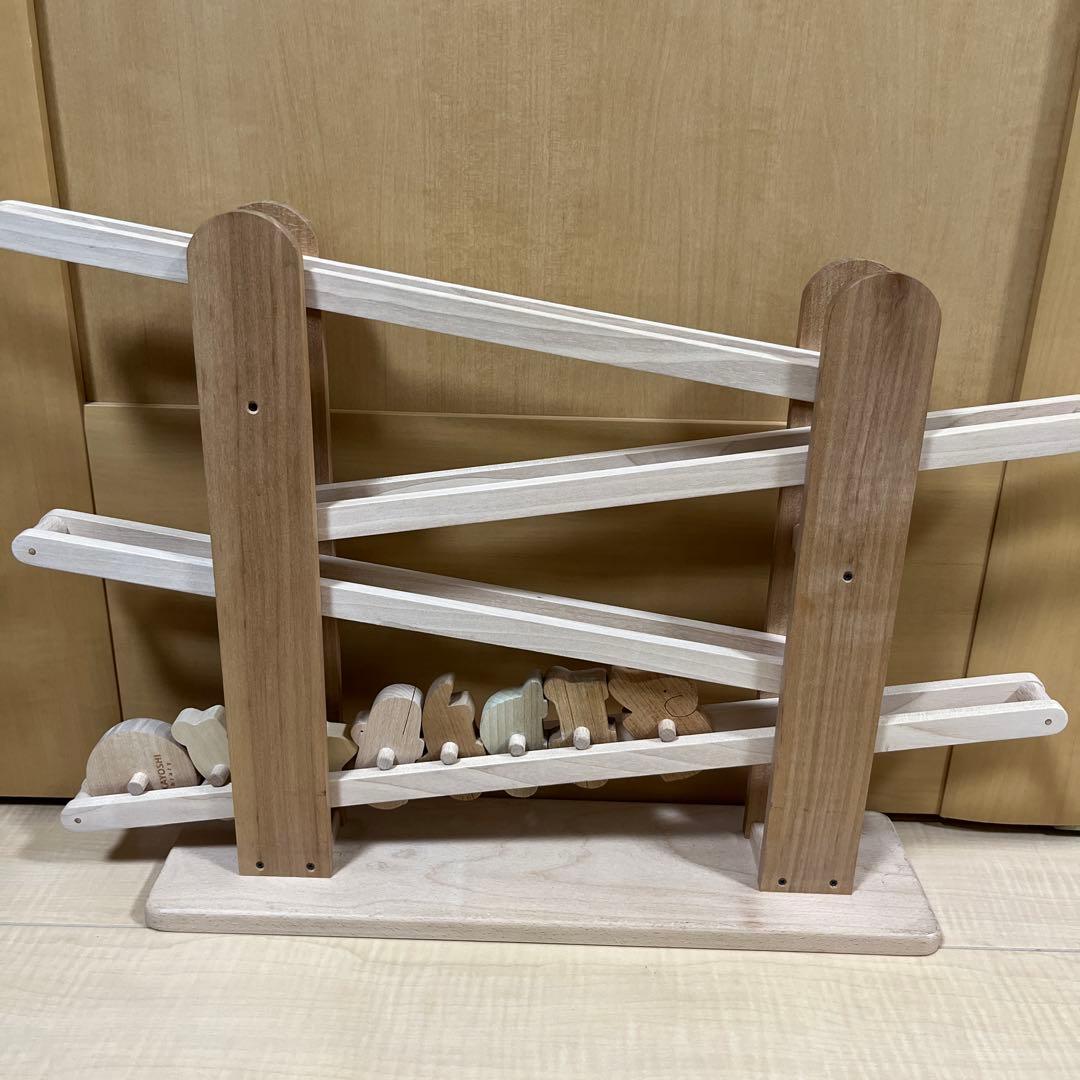 なかよしライブラリー　木製 動物型 知育玩具　 皇室