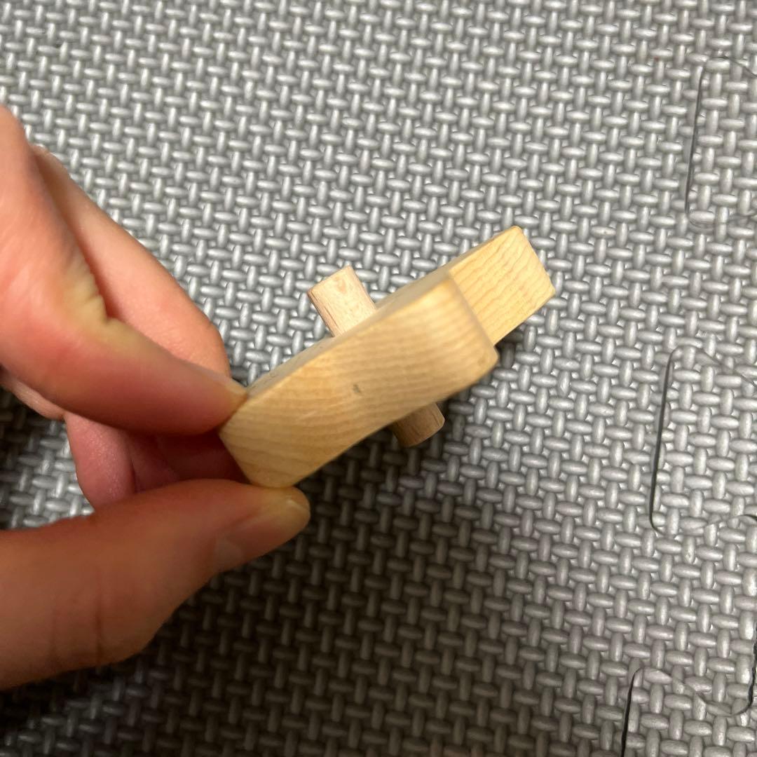 なかよしライブラリー　木製 動物型 知育玩具　 皇室