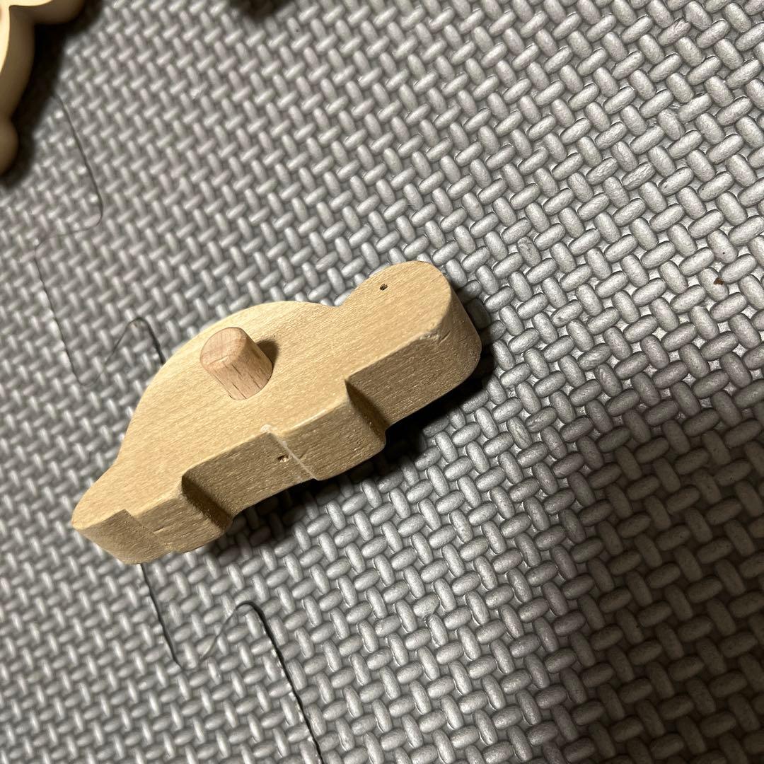 なかよしライブラリー　木製 動物型 知育玩具　 皇室