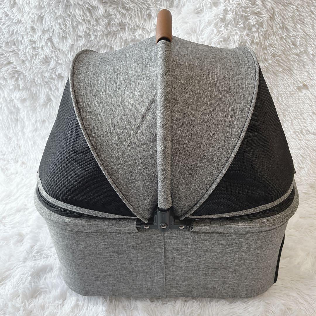 AirBuggy エアバギー　グレー　ペットウィズ　ペットカート　極美品　犬