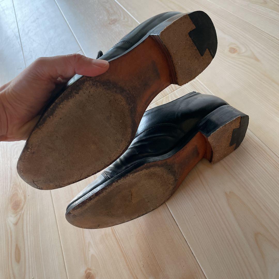 イタリアで購入、ハンドメイド 革靴