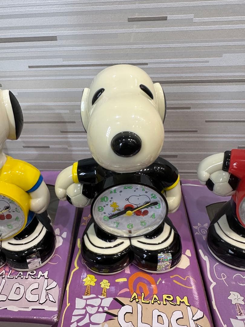 【３点まとめ】スヌーピー アラームクロック　レトロ品