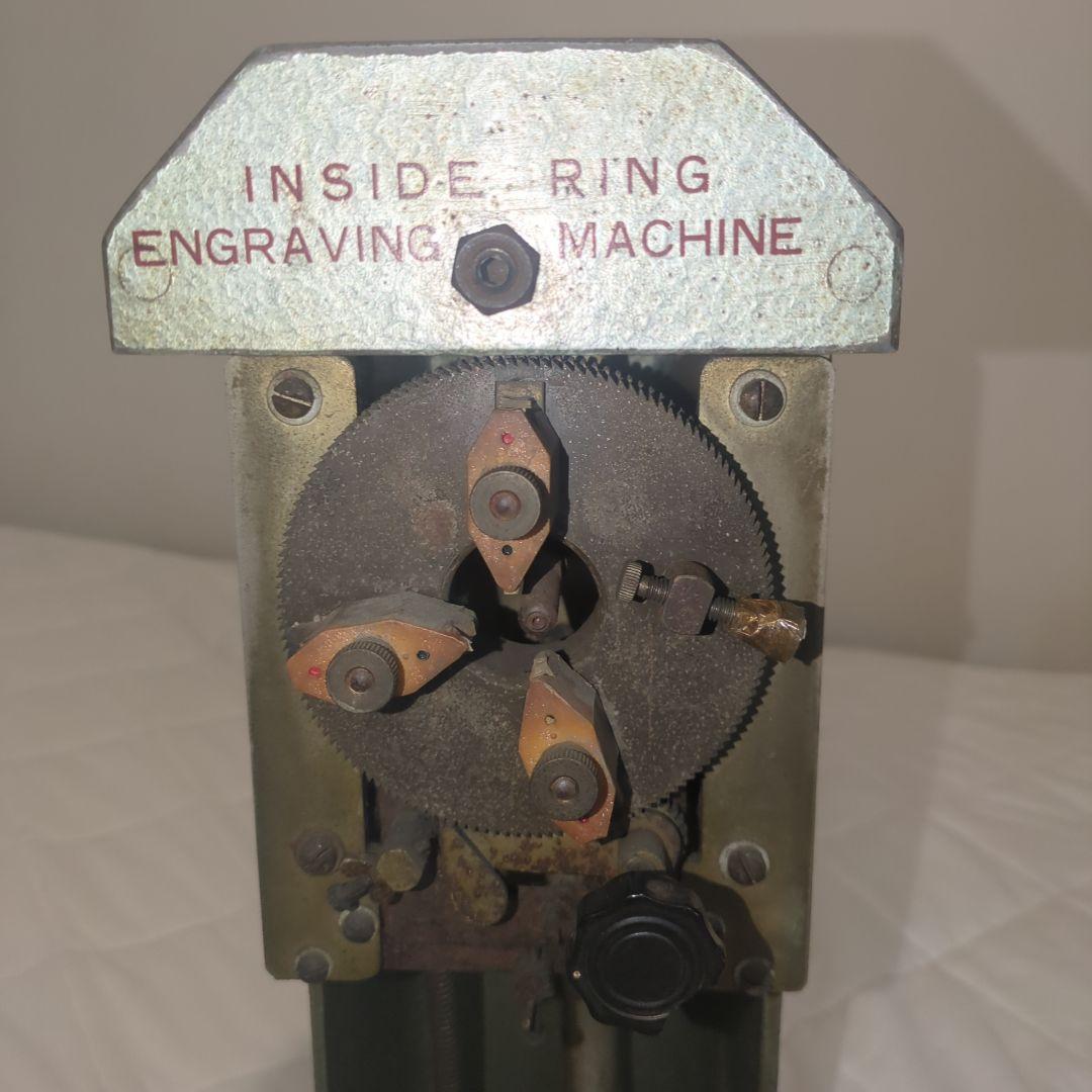 ビンテージリング彫刻機 日本製　ジャンク