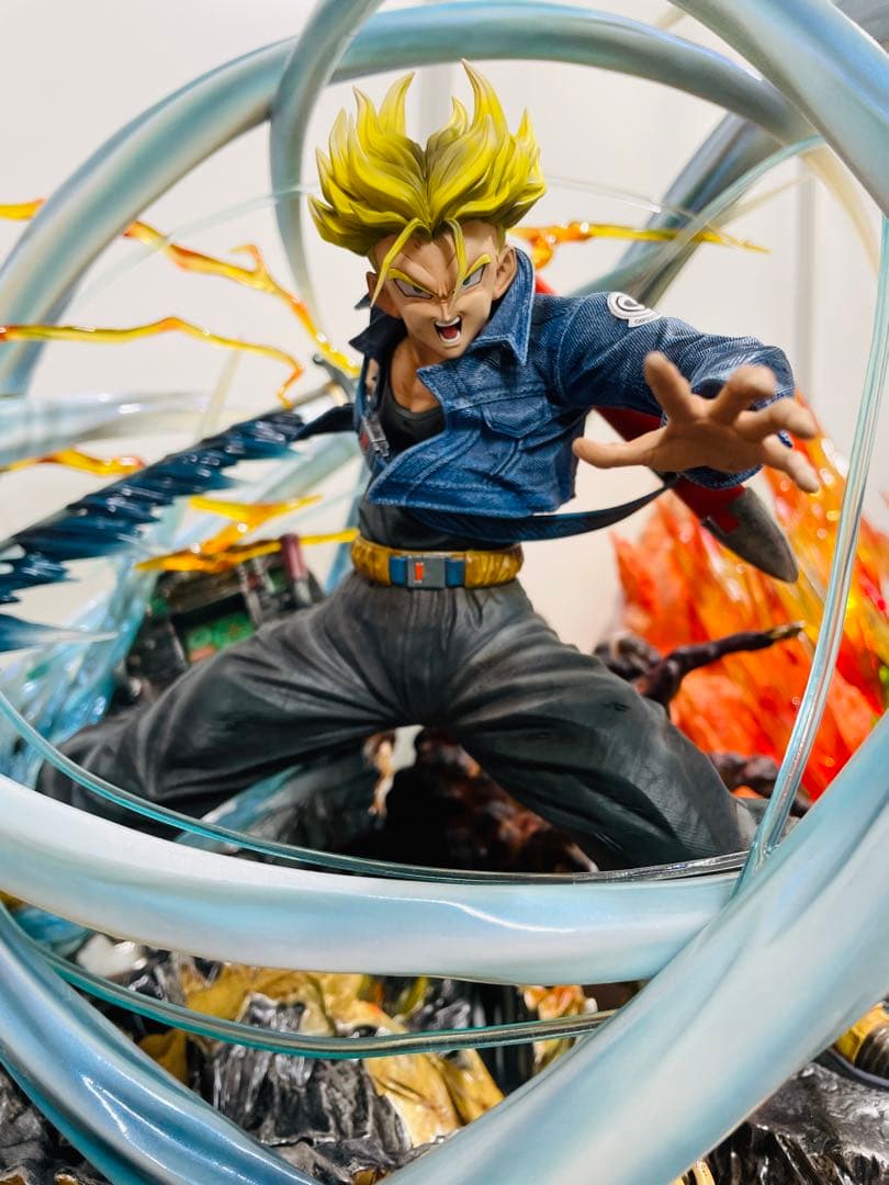 限定絶版ドラゴンボールトランクスガレージキットスタチュー1/6サイズシリアル