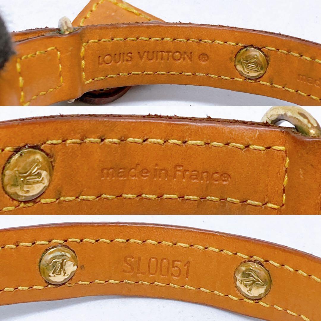 891 ルイヴィトン モノグラム　首輪　犬　猫　ペット用　コリエバクスター