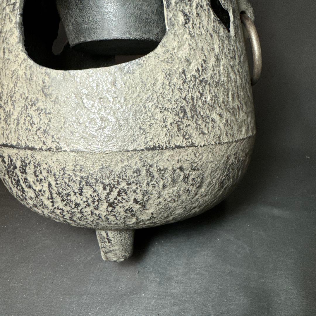 Ｆ06 送料無料　茶釜　朝鮮釜　湯沸かし　風炉釜　煎茶道具　茶道