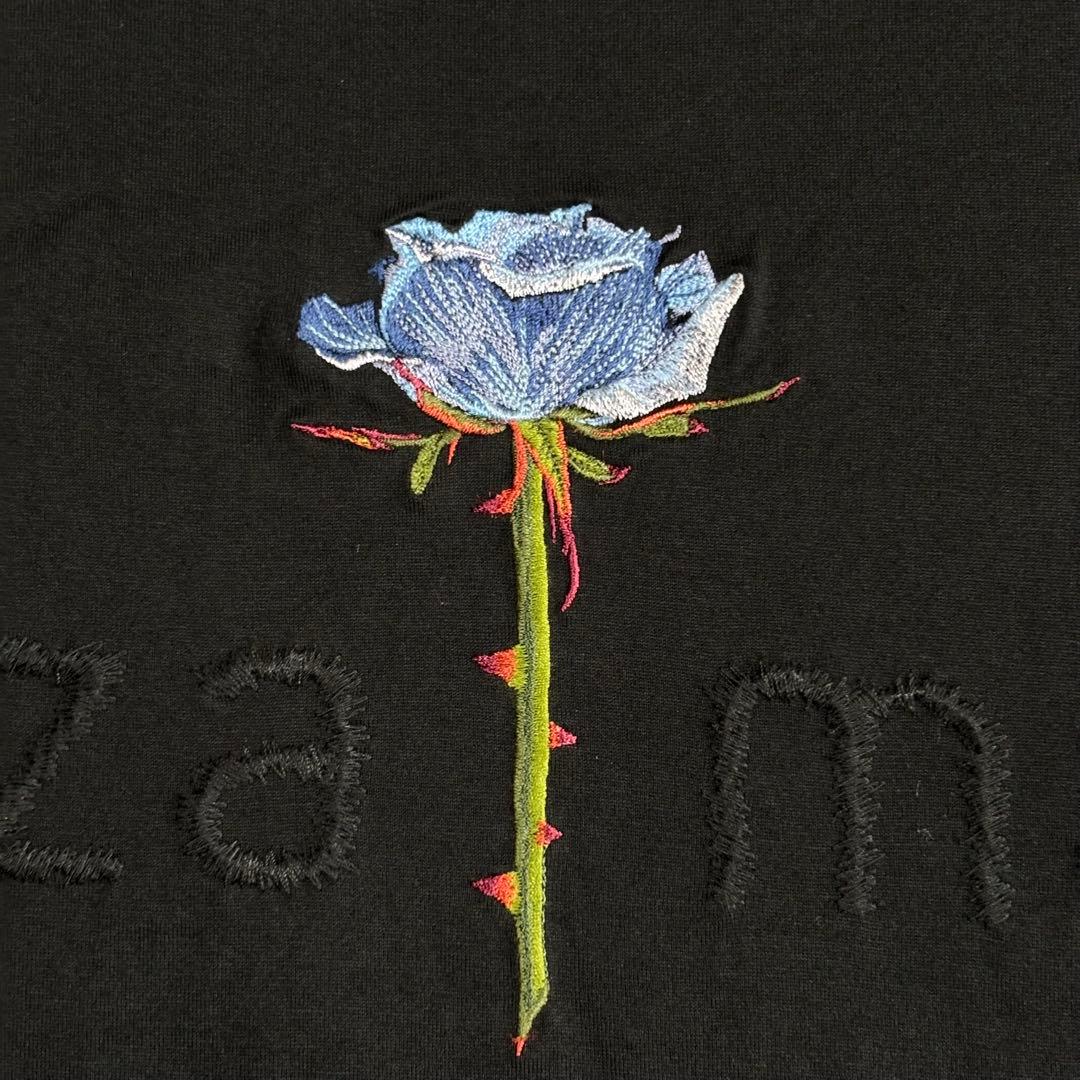 【希少品】Ado hazama Tシャツ ロゴカットソー ブラック XSサイズ