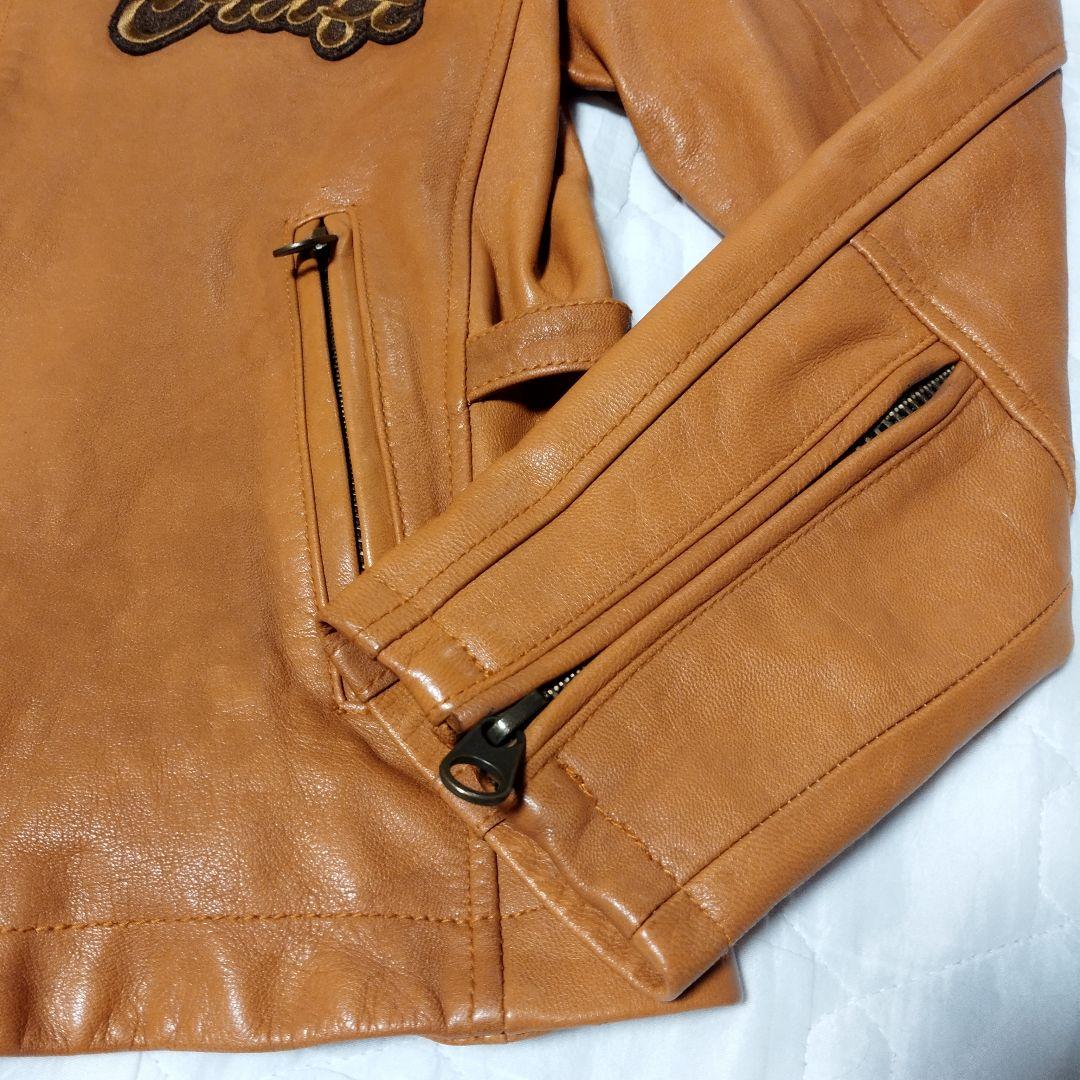 AVIREX パッチ レザージャケット ライダースジャケット アヴィレックス