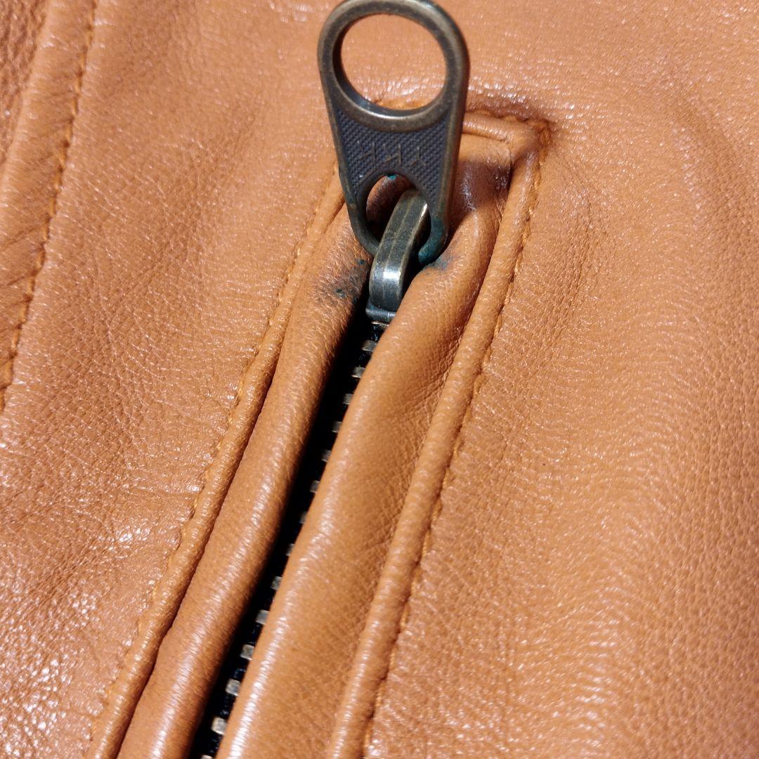 AVIREX パッチ レザージャケット ライダースジャケット アヴィレックス