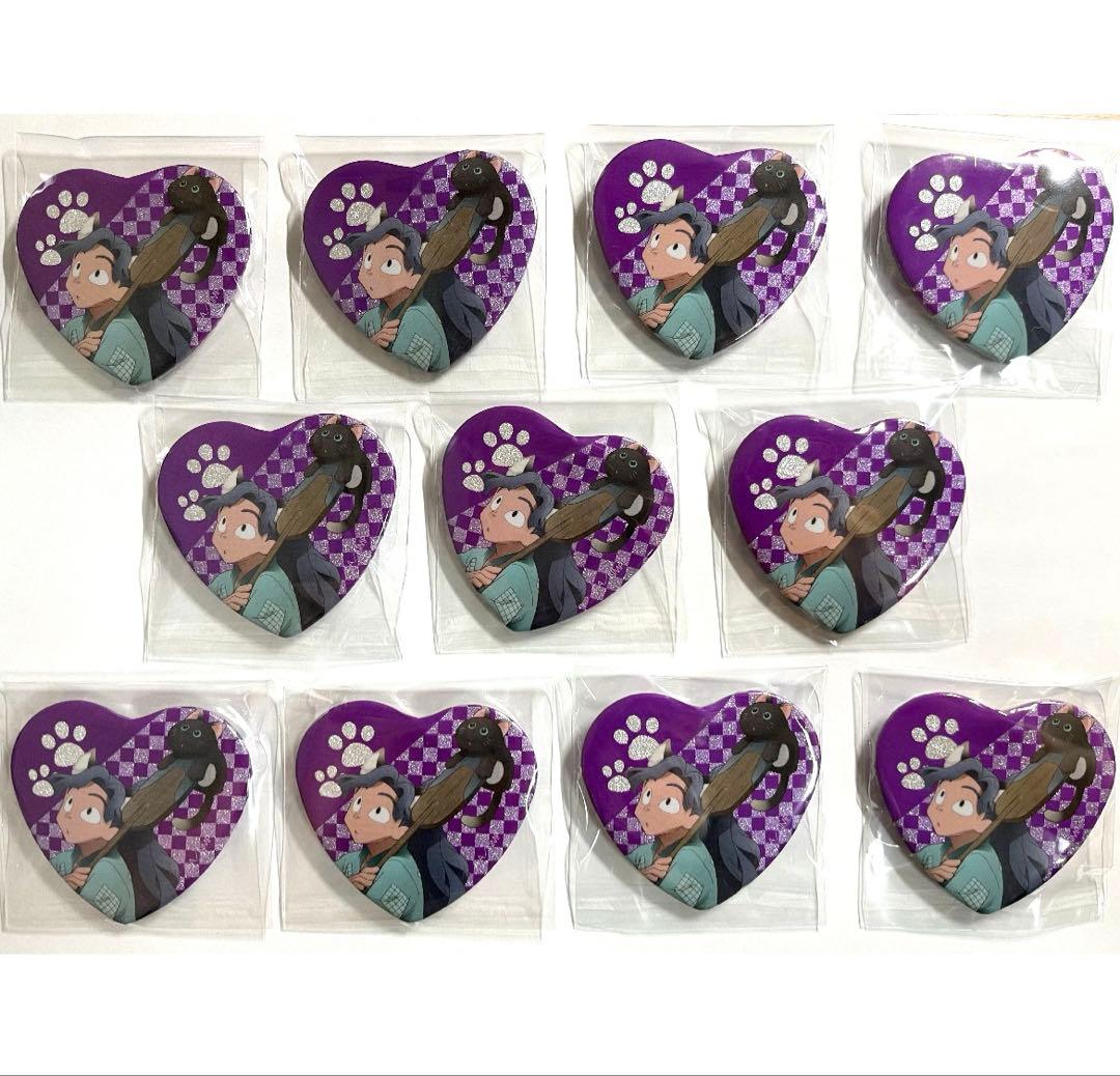 忍たま乱太郎 ナンジャタウン 綾部喜八郎 ハート 缶バッジ 22個