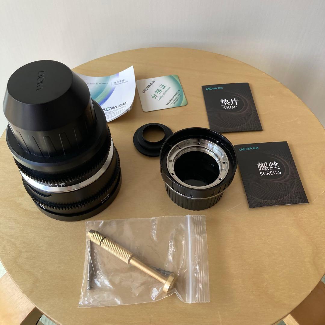 【Yu】Laowa Nanomorph35mmEF/PL アナモルフィック
