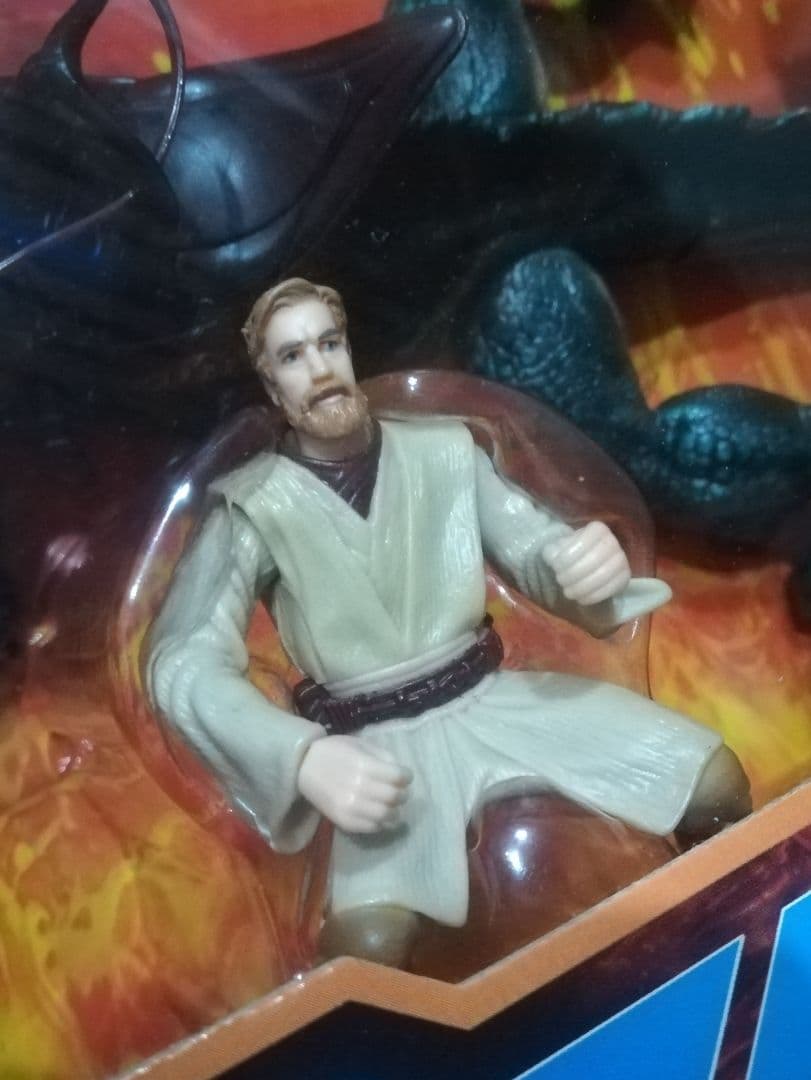 新品 ボーガ with オビワンケノービ フィギュアセット：スターウォーズ