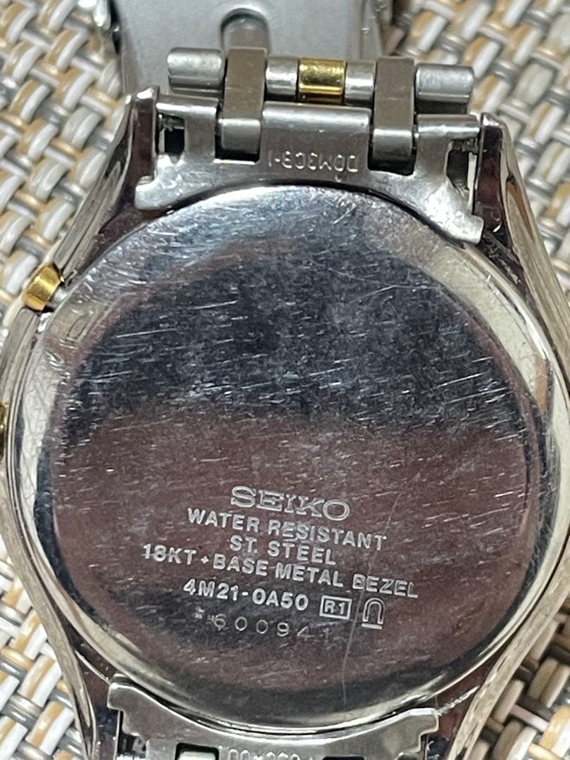 SEIKO DOLCE 腕時計　18KT