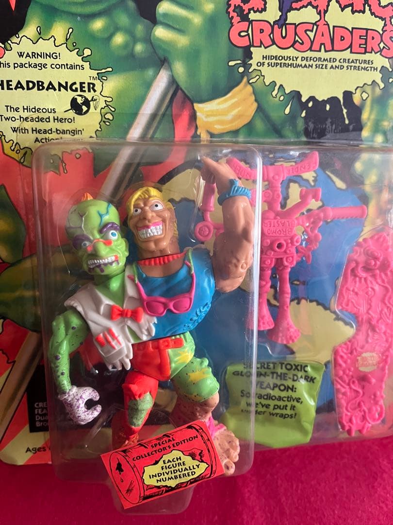 オリジナル TOXIC CRUSADERS ヘッドバンガー 1991年製