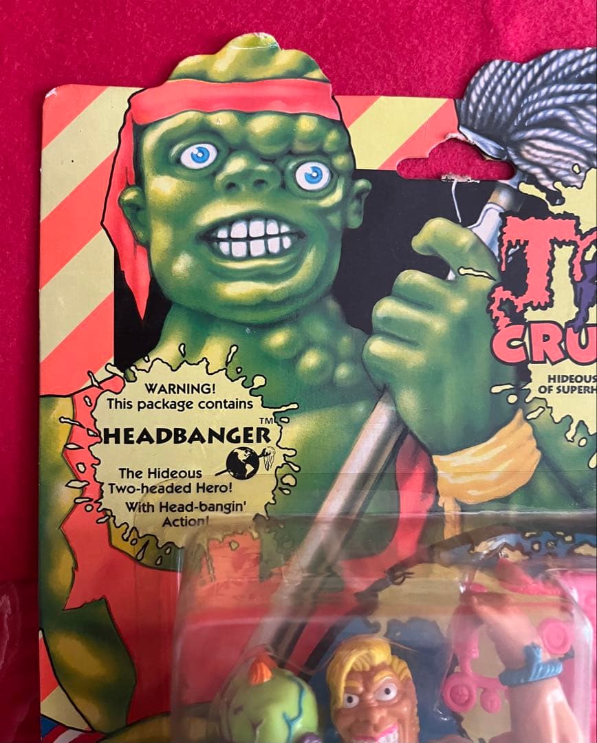 オリジナル TOXIC CRUSADERS ヘッドバンガー 1991年製