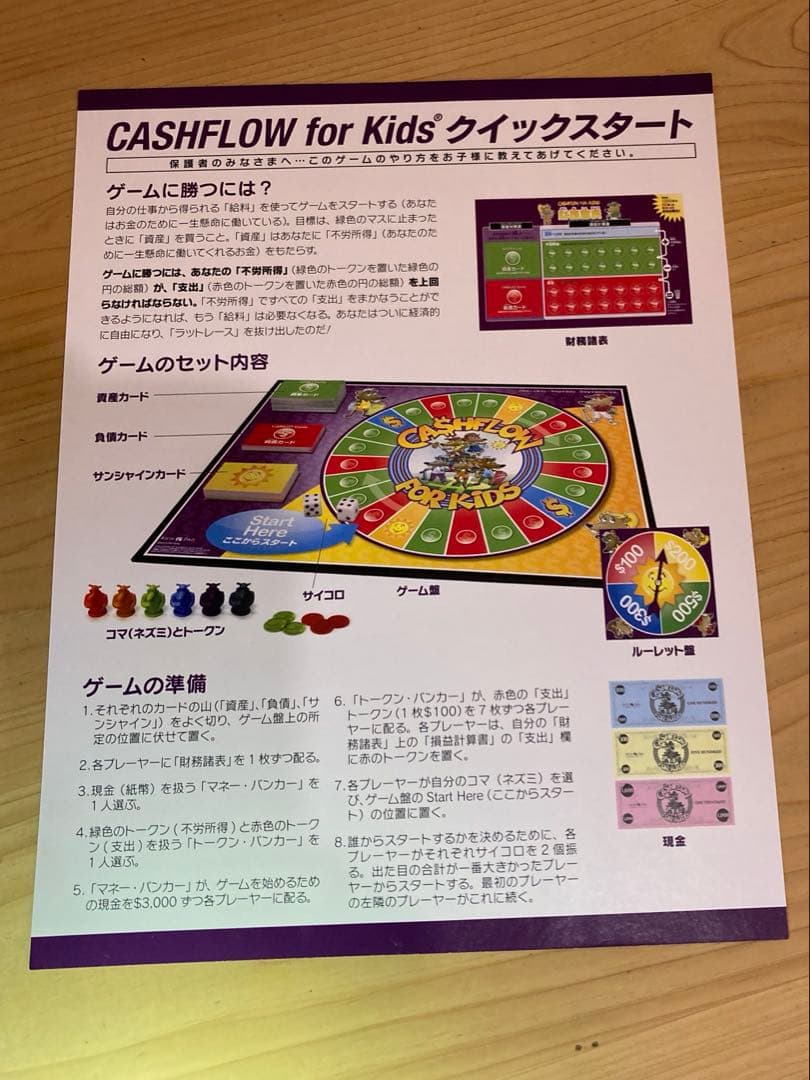 キャッシュフロー・フォー・キッズ日本語版