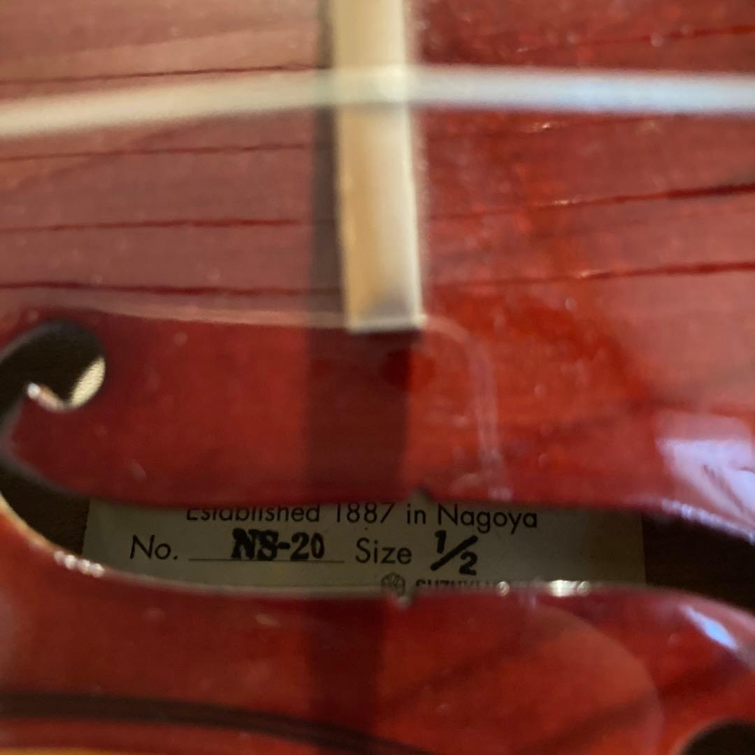 鈴木バイオリン　Suzuki 1/2 1年少ししか使ってません。