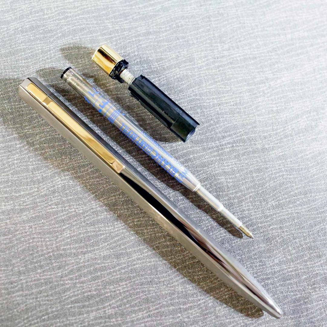 【レア 極美品】モンブラン ボールペン レオナルド シルバーカラー