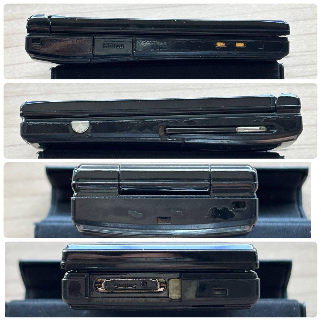 シャープ アクオス ドコモ SH-01C ブラック 携帯電話 パカパカ