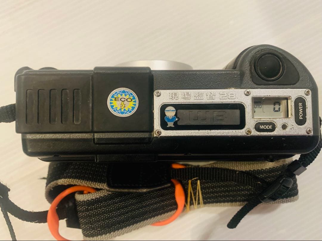 【動作品】フィルムカメラ Konica 現場監督 LENS 28 WB ECO