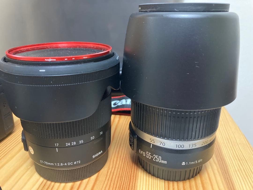 Canon 一眼レフカメラ EOS Kiss X7 レンズ FlashAir