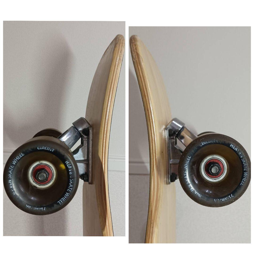 ヘブン ロングスケートボード ダンシング ウェーバートラック 116cm