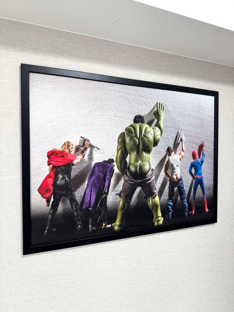 No.277フレーム付きキャンバスアート　アベンジャーズ　アイアンマン