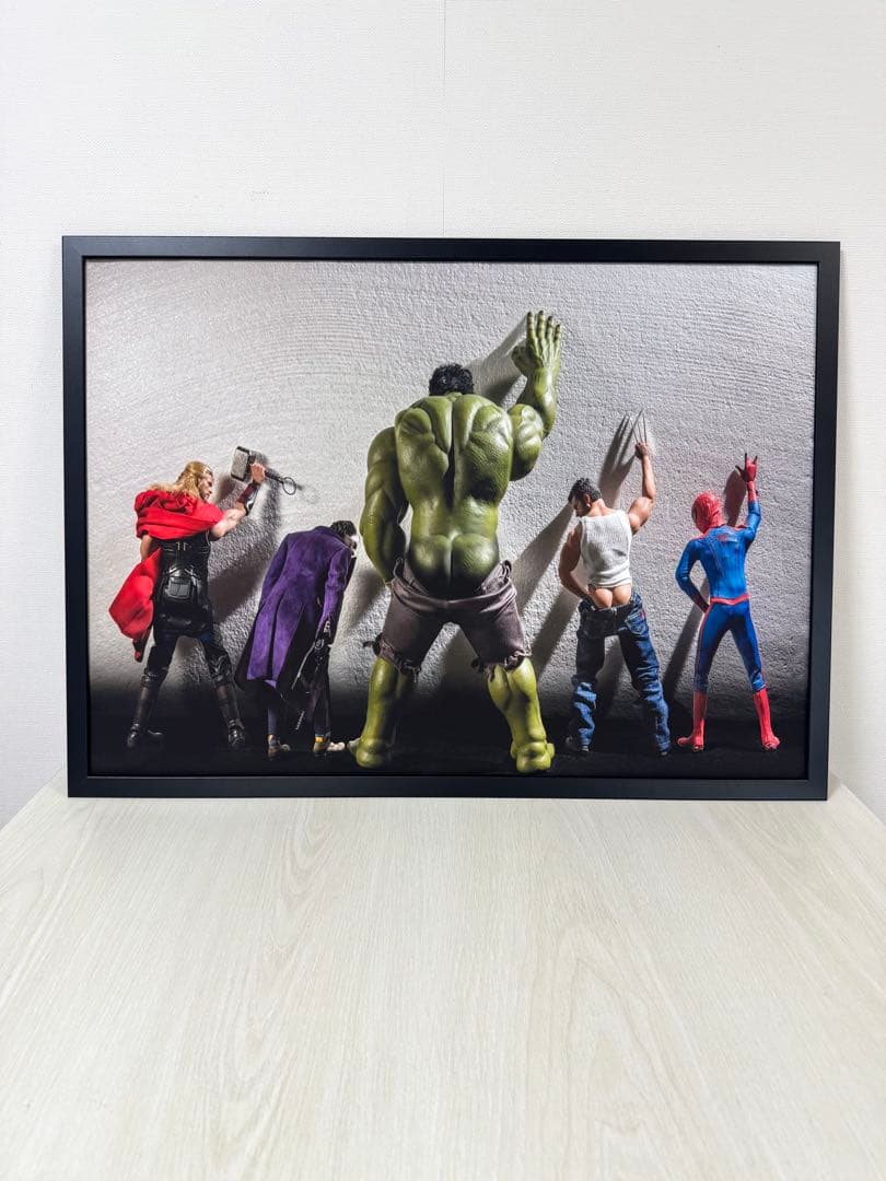 No.277フレーム付きキャンバスアート　アベンジャーズ　アイアンマン