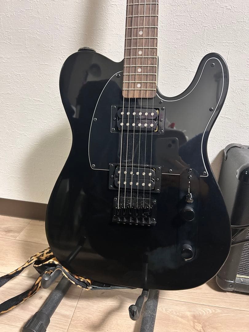 い*ち様 Squier Telecaster ブラック　ギター